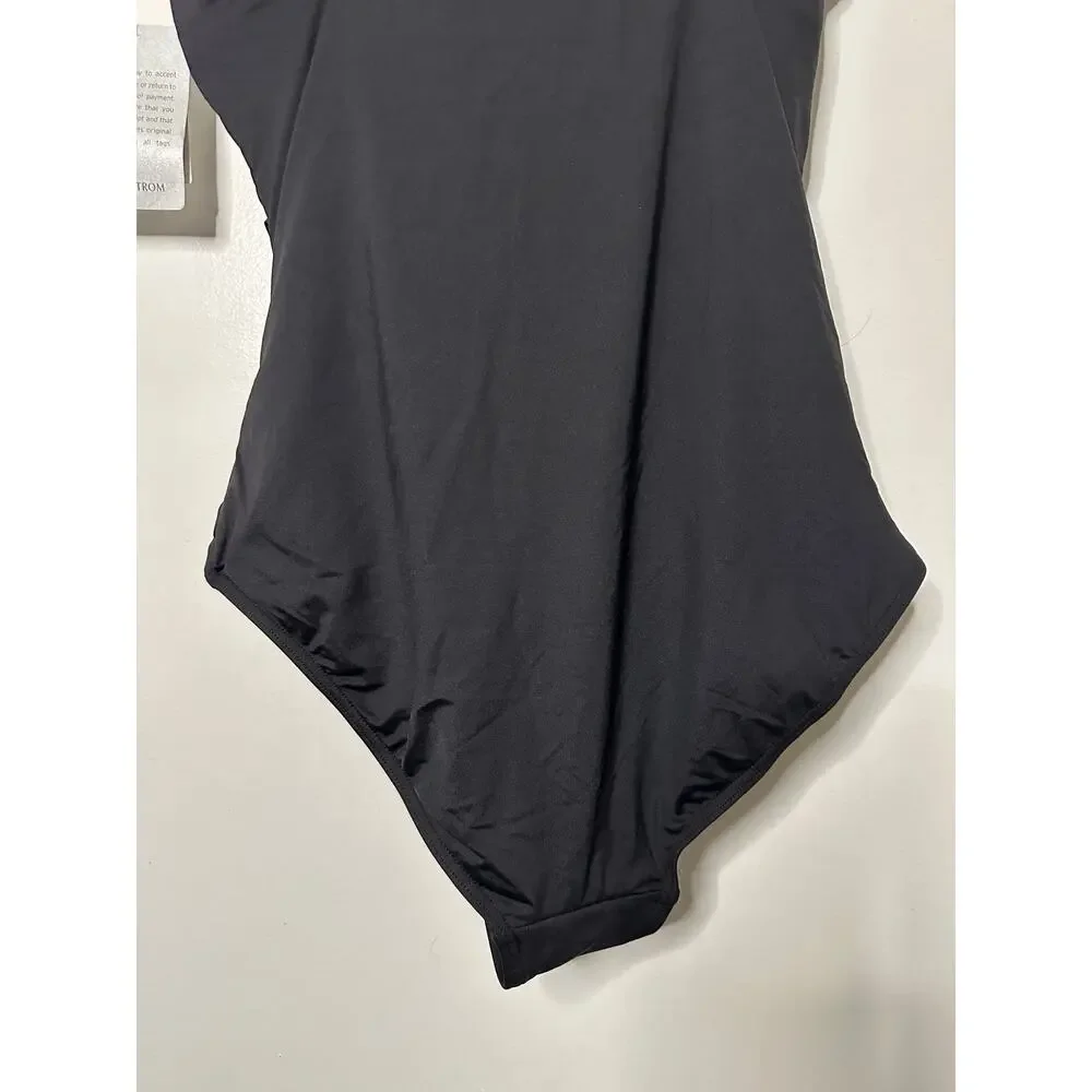 Sea Level Australia Nordstrom Eco Essentials Cross Front One-Piece Suit Sz 8 NWT - Picture 12 of 13